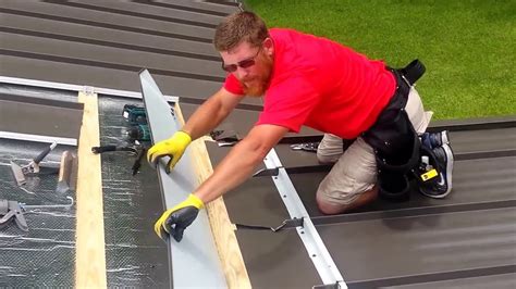How To Install A Standing Seam Metal Roof Ferkeybuilders