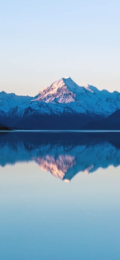 Earth Lake Nature Reflection Mountain New Zealand Lake Pukaki
