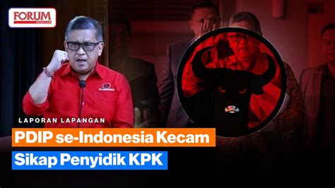 Pdip Se Indonesia Siap Lawan Kpk Buntut Penyitaan Barang Milik Staf