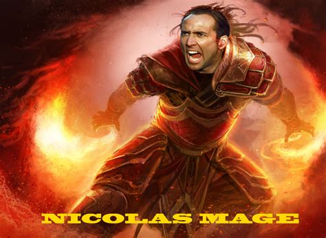 Find the newest nicolas cage meme meme. Nicolas Mage | Nicolas Cage | Know Your Meme