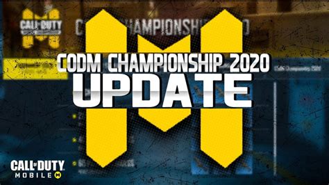 Call Of Duty Mobile New 2020 Esports Championship Tournament Update