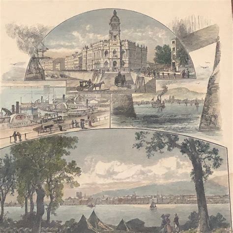 Pas de critique ou commentaire pour l'instant. Antique Montreal Print - Helens Island Montreal Quebec ...