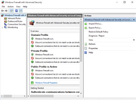 How To Open Firewall Windows 10