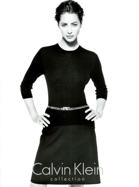 Me gustaría que fueras la imagen de calvin klein. Christy Turlington - Calvin Klein 1995 nel 2020 | Stile di ...
