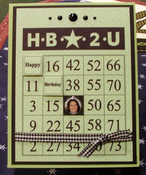 Happy Birthday Bingo Card Bingo Fun Pinterest