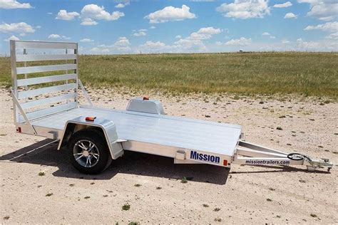 2020 Mission Trailers 5x10 All Aluminum Utility Trailer On Order Call