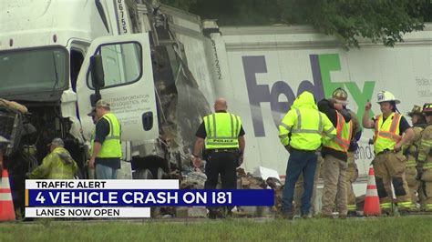 I 81 In Kingsport Open After Crash Involving Multiple Vehicles Youtube