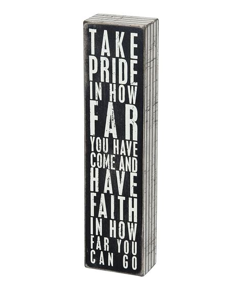 Look At This Zulilyfind Take Pride Box Sign By Primitives By Kathy