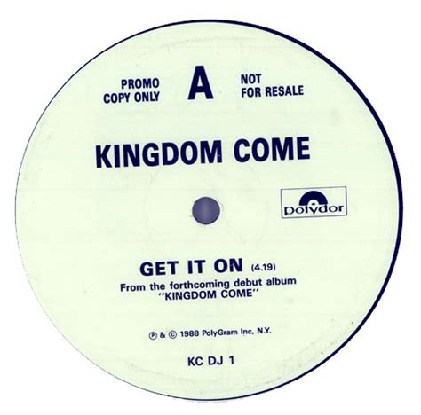 Kingdom Come Get It On Vinyl Records Lp Cd On Cdandlp