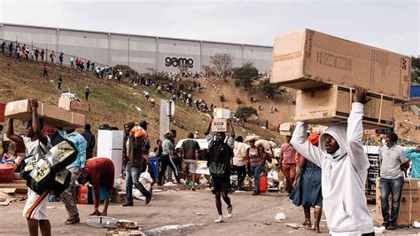 Riots Looting In South Africa After Jacob Zuma Jailed