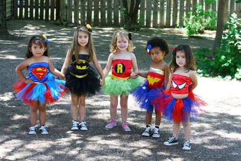 Supergirl Tutu Outfit Inspired By Marvel Superheroes Collection Red