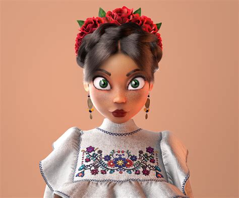 ArtStation - Mexican girl