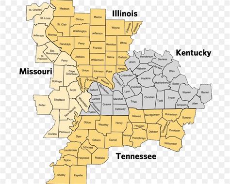 Maps Of Kentucky And Tennessee World Map