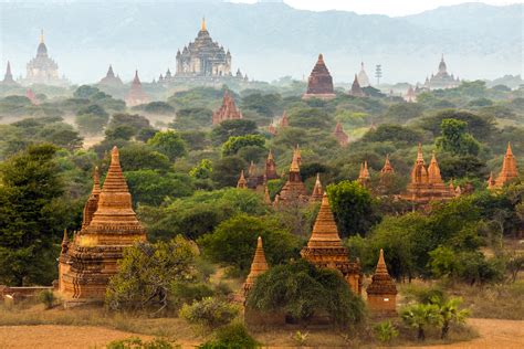 Myanmar Bagan Tipps Pagoden Tempel And Heißluftballons