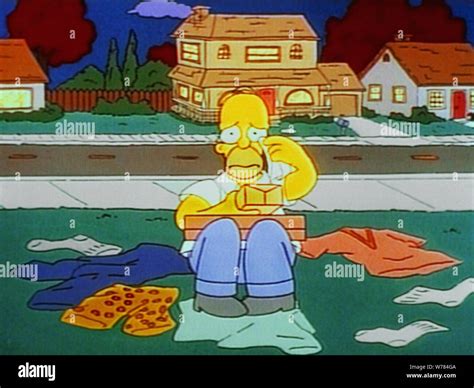 Homer Simpson Die Simpsons 1989 Stockfotografie Alamy
