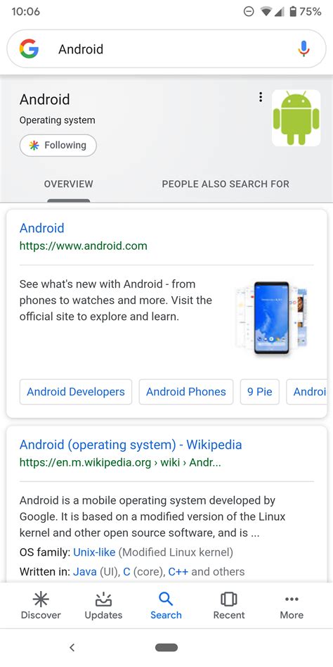 Google cards are also perfect for microtransactions games on android. Google improves Knowledge Graph search cards: Material refresh, additional information, more tabs