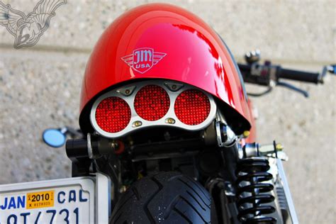 Motorcycle triumph custom retro taillight tail brake light license plate light bracket for harley chopper vintage cafe racer. Cafe Racer Tail Light › Joker Machine 1972 Honda CB750 ...