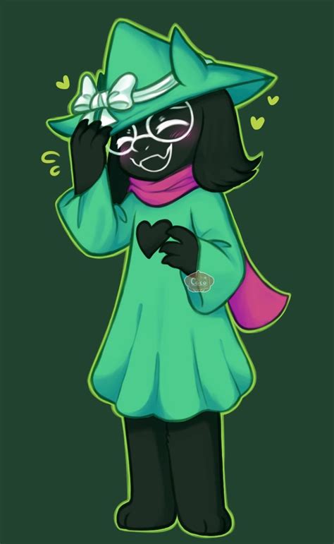 Ralsei From Pixiv Delta Rune Undertale Fanart Undertale