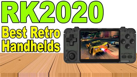 New Rk2020 Ips Sn Portable Handheld Retro Game Console Youtube