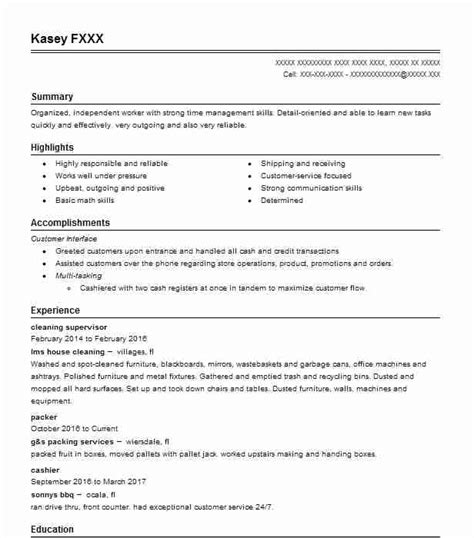 Use action words in your cleaning resume. Cleaning Supervisor Resume Sample | Supervisor Resumes ...