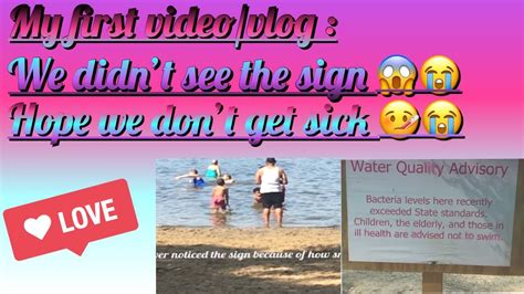 My First Videovlog We Should Have Read The Sign 😬 Youtube
