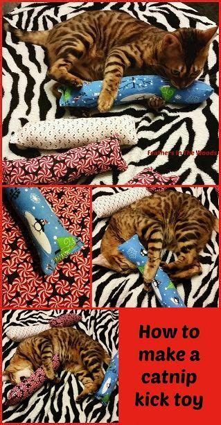 How To Make A Catnip Kick Toy For Cats Sew Your Own Cat Toys Cats