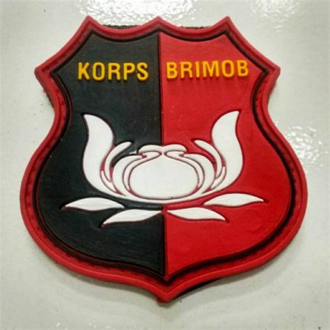 Patch Rubber Logo Korps Brimob Lazada Indonesia