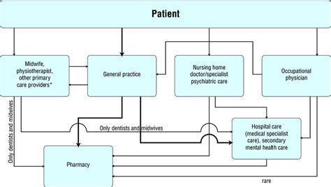 1 Flow Chart For Patient Pathways In Regular Non