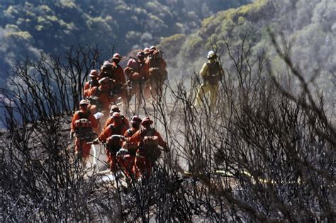 california fire crews brace for return of dangerous winds the columbian
