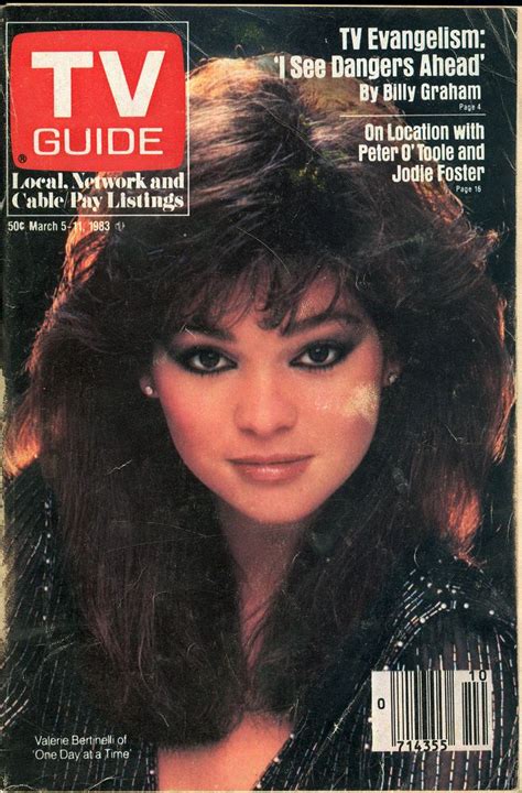 Color Art Collectibles Photography Valerie Bertinelli One Day At A Time Vintage Tv Guide