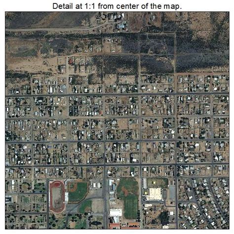 Aerial Photography Map Of Douglas Az Arizona