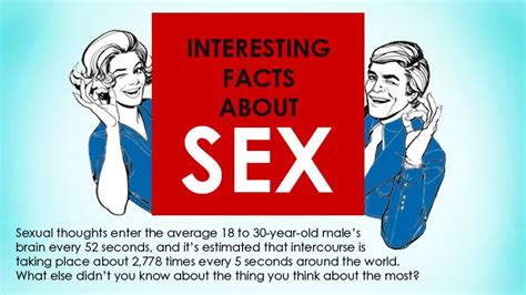 interesting facts about sex infographic