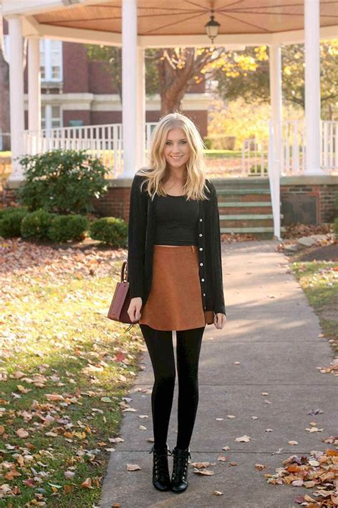 10 cute leggings outfit ideas of 2023 fall outfits fashion trendy skirts