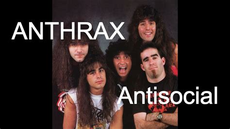 Anthrax Antisocial Sub Esp Ing Youtube