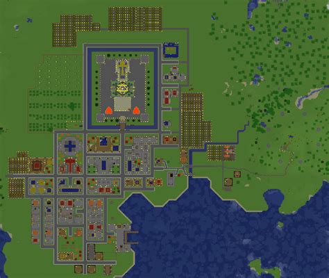 City Of Britain Ultima Vii Minecraft Map