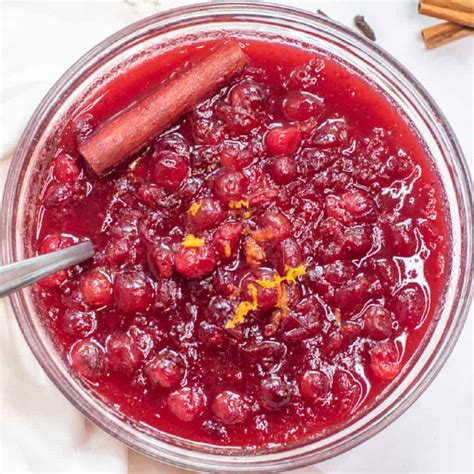 Easy Homemade Cranberry Sauce Served From Scratch