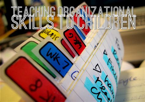 Organizational Skills Definition