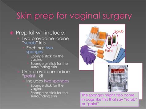 Ppt Foley Catheter Skin Prep For Vaginal Surgery Powerpoint