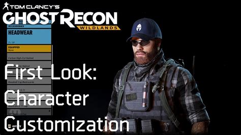 Ghost Recon Wildlands First Look At Character Customization Closed