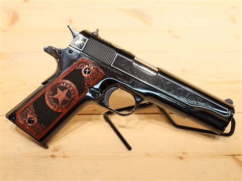 Colt 1911 Texas Ranger 45 Adelbridge And Co