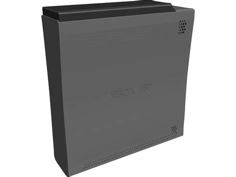 Xbox 360 Console 3d Model 3dcadbrowser
