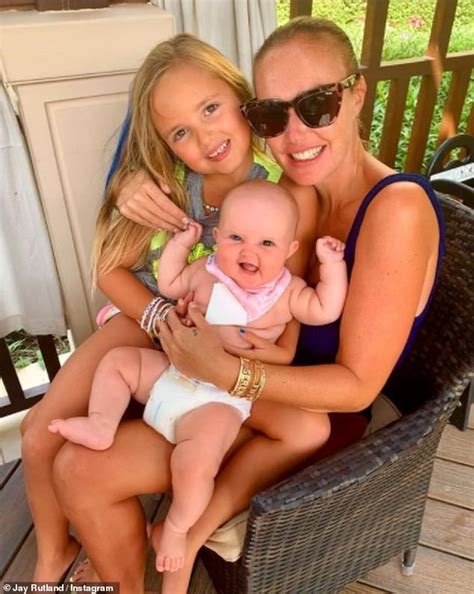 Tamara Ecclestone Cuddles Daughters Sophia And Serena Months In