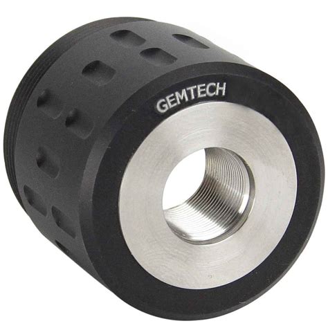 Gemtech Gm 45 Blackside Threaded Rear Mount 578 28 Adapter Black