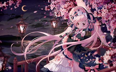 Download 1680x1050 Sakura Miku Cherry Blossom Vocaloid Hatsune Miku