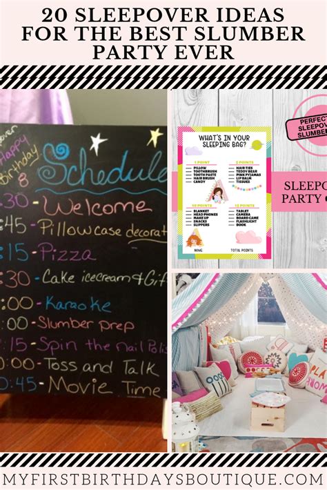 20 sleepover ideas for the best slumber party ever birthday party themes sleepover party games