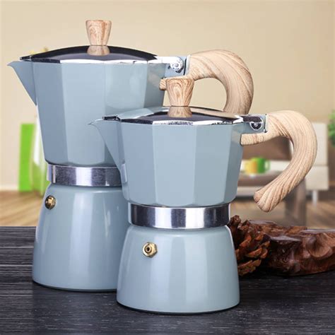 Aluminum Italian Moka Espresso Coffee Maker Percolator Stove Top Pot