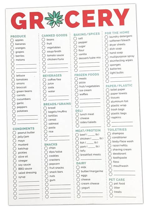 Our Grocery List Pad Is The Perfect Tool To Streamline Your Grocery