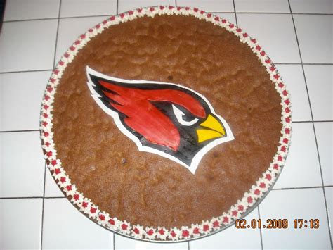 Cardinals Cookie Cake