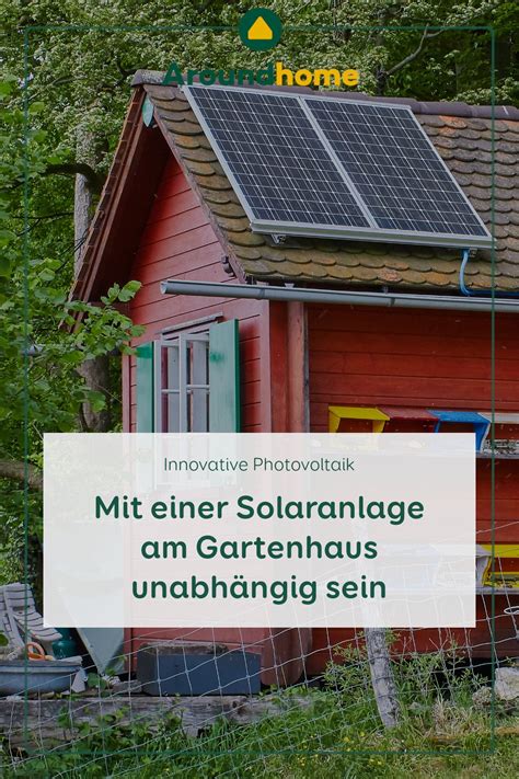 Schon bei der planung sollte eine außensteckdose eingeplant werden. Grüner Strom im Garten in 2020 | Solaranlage gartenhaus ...