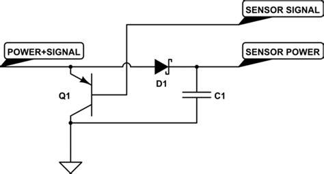 Amplifier Sensor Output Intentionally Coupled To Its Power Supply Net
